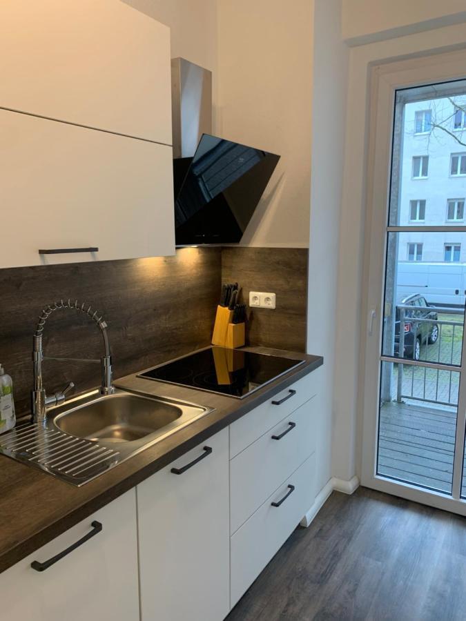 40 Qm Appartment Parkplatz, Balkon,Netflix, Prime Хемніц Екстер'єр фото