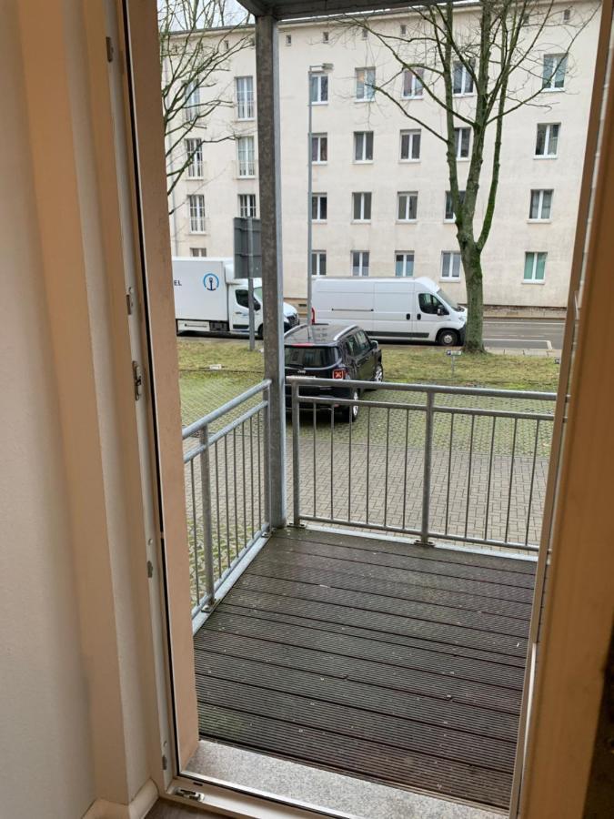 40 Qm Appartment Parkplatz, Balkon,Netflix, Prime Хемніц Екстер'єр фото